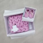 Ćebe od Merino Vune za Bebe i Woolsice - Slika 7